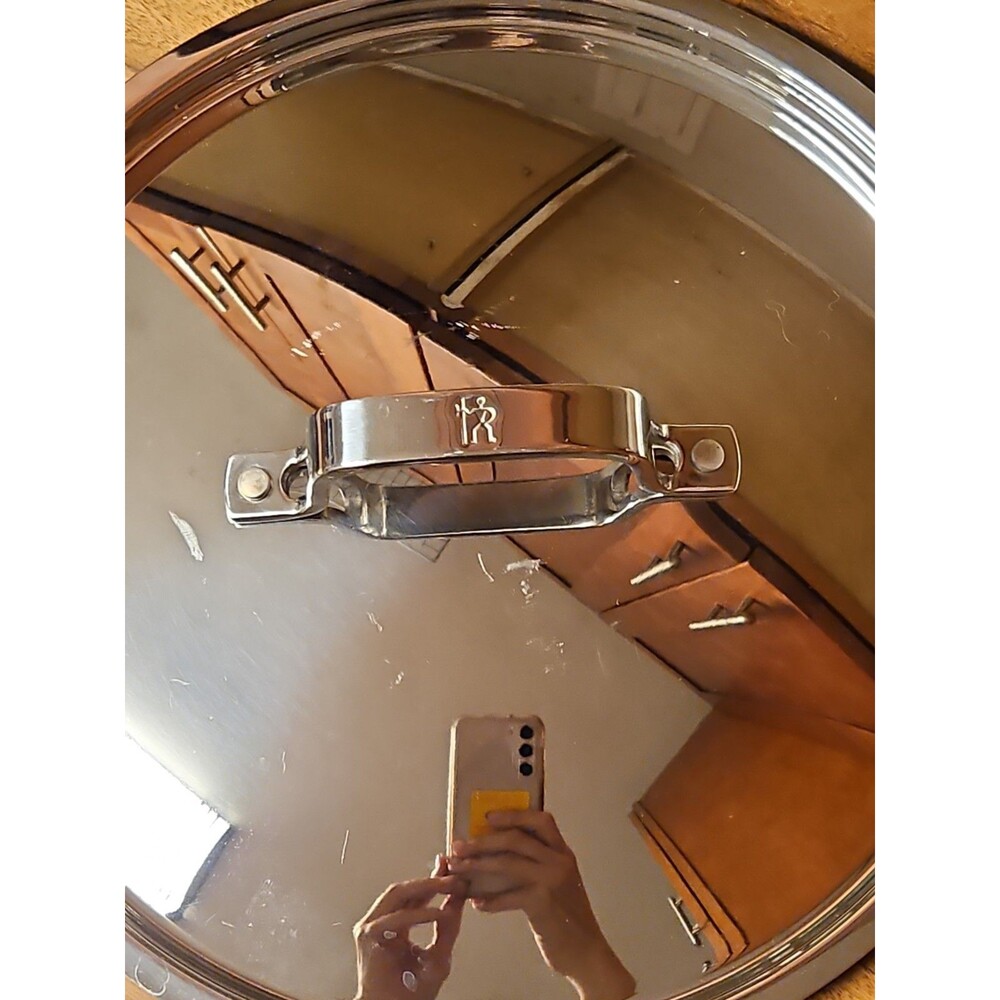 10" Zwilling J.A. Henckels Stainless Steel Lid Only ID Rim 9 3/8” OD 10” VG - Picture 5 of 10